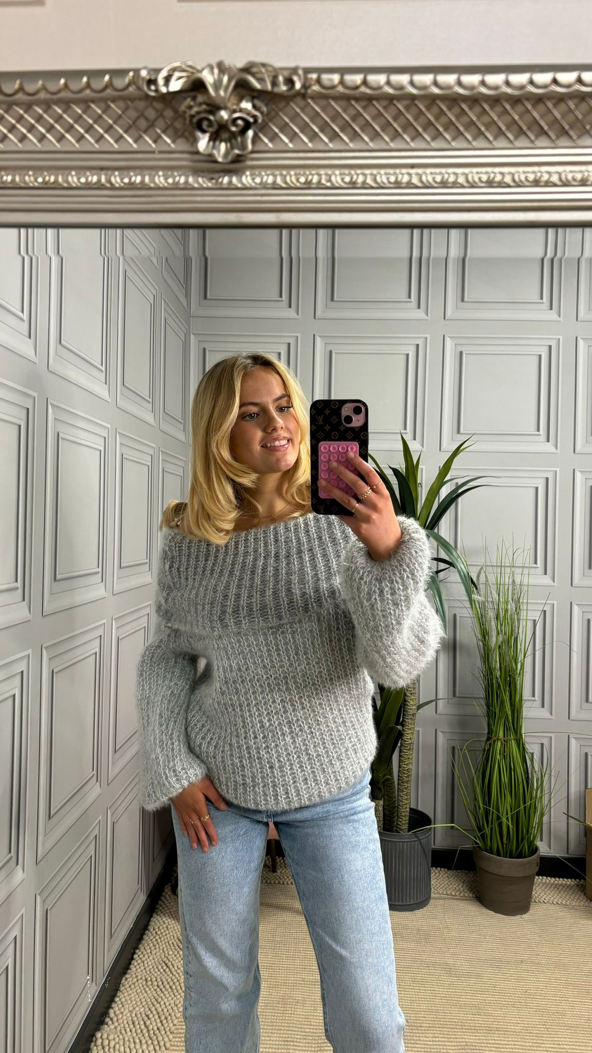 Fluffy jumper