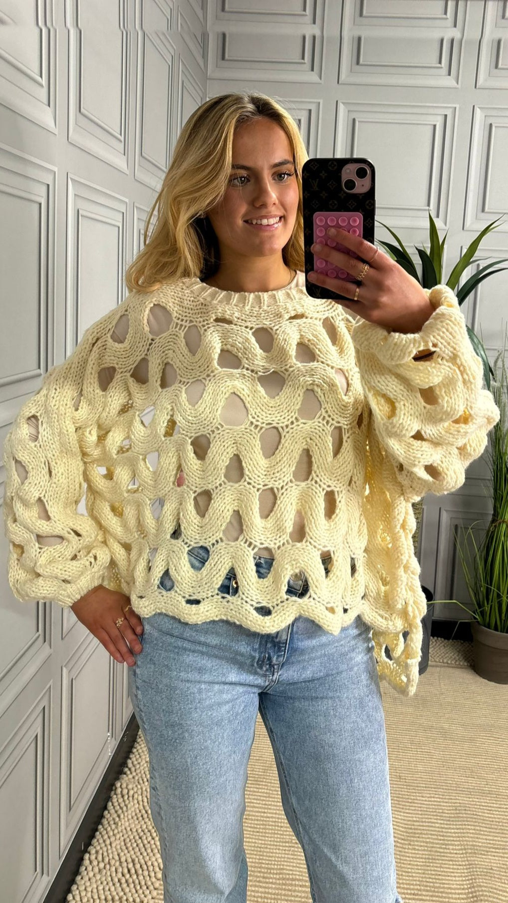 Crochet jumper