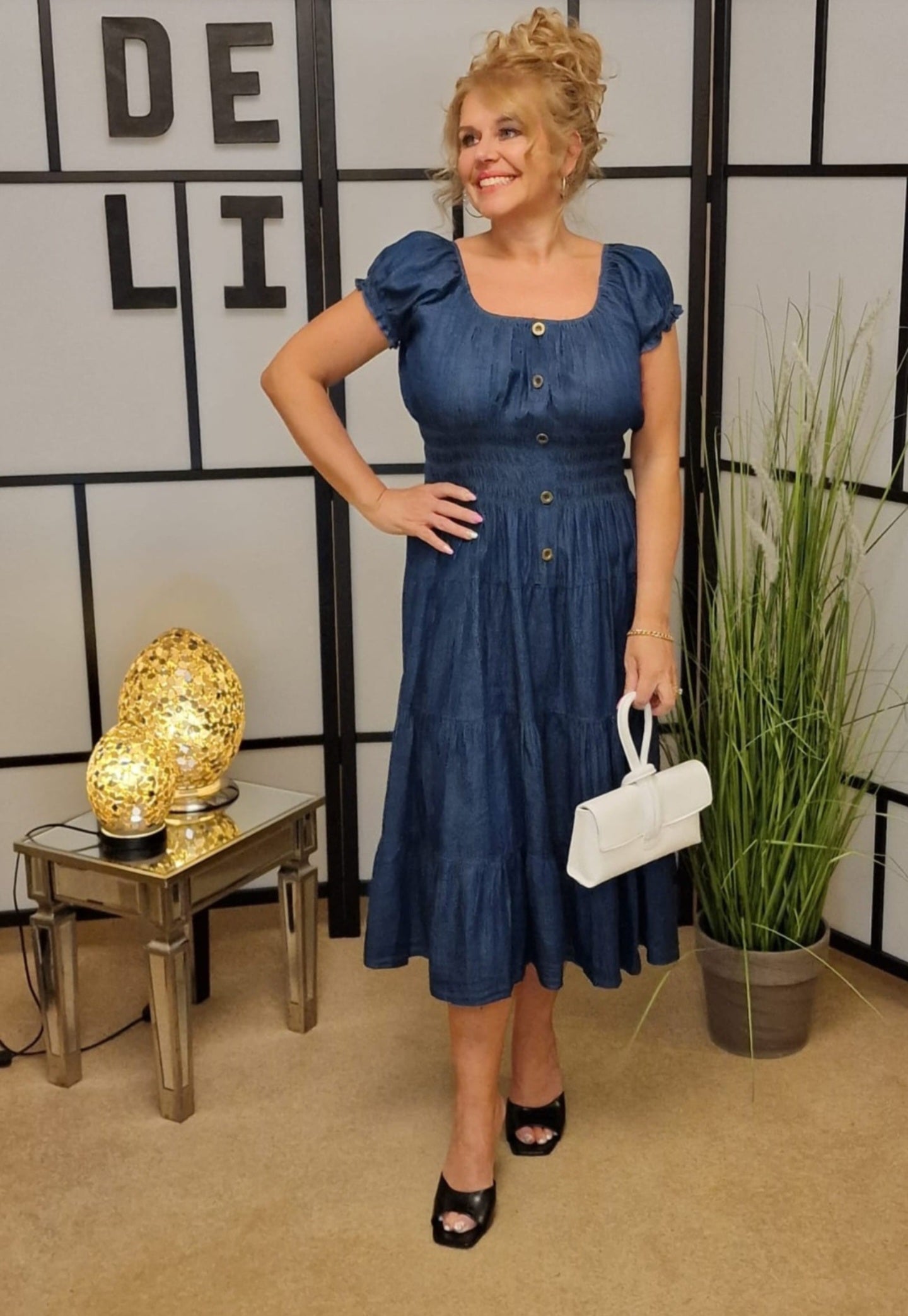 Our lady chambray